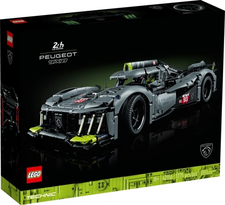 PEUGEOT 9X8 24H Le Mans Hybrid Hypercar 42156 LEGO Technic